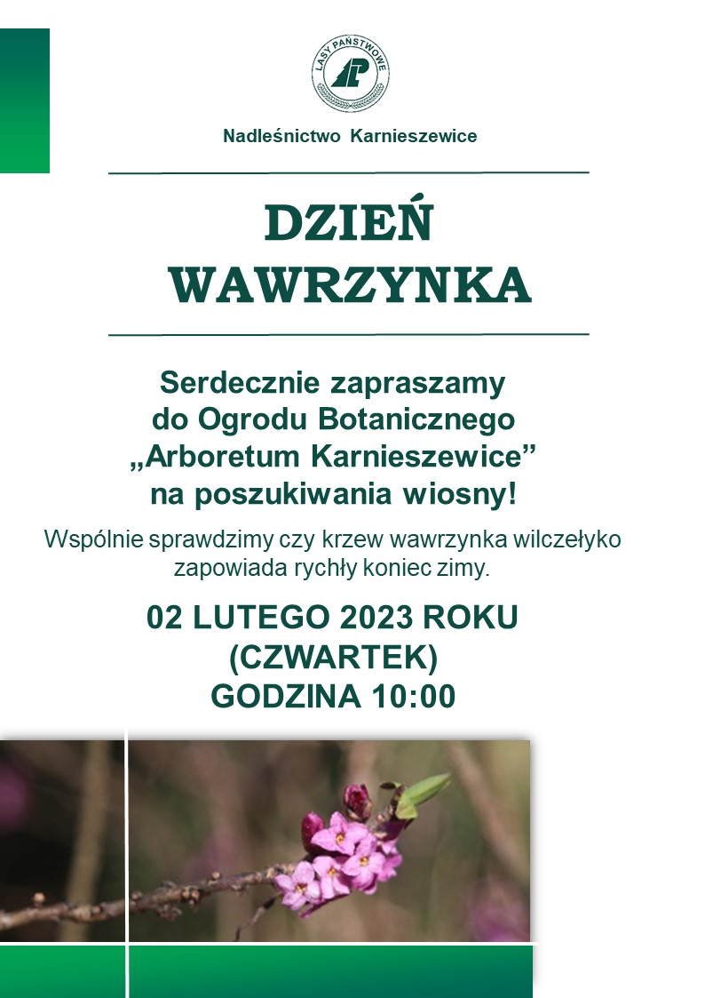 Wiosna! Czy to już? Dzień Wawrzynka 2023